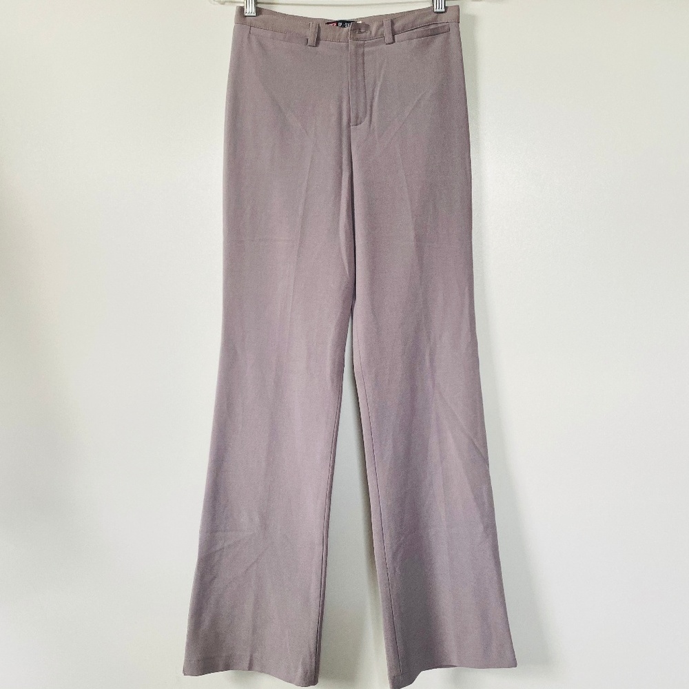Diesel Women Small Dress Pants Stretch Light Gray